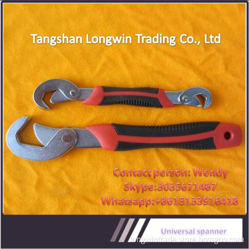 Hot selling steel universatl adjustable spanner wrench of good quality